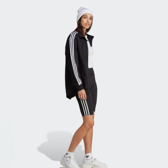 adidas Pants - New $40 Adidas Adicolor Classics High Waist Short Leggings Sz M Black